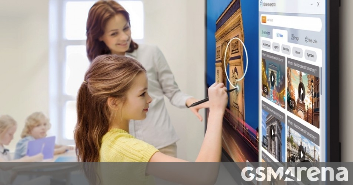 Samsung Interactive Displays now feature Android and AI