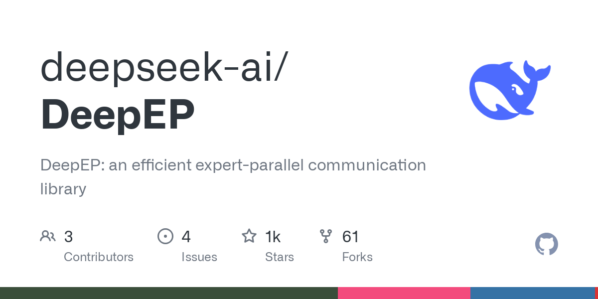 DeepSeek open source DeepEP – library for MoE training and Inference