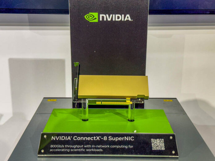 The shape of the future? Nvidia’s super-fast 800GBps SuperNIC card spied, and this Connect X-8 resembles a graphics processor