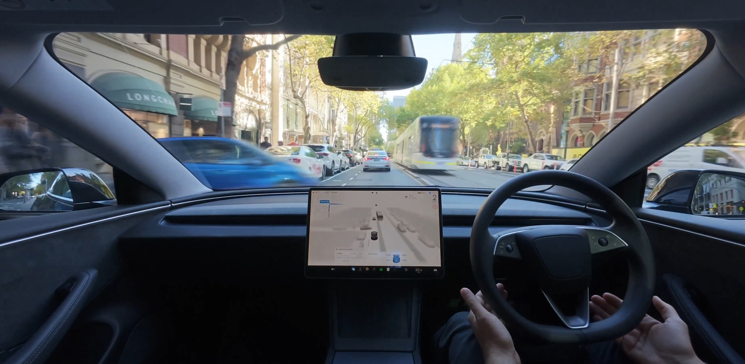 Tesla releases FSD (Supervised RHD) video in Melbourne, Australia!