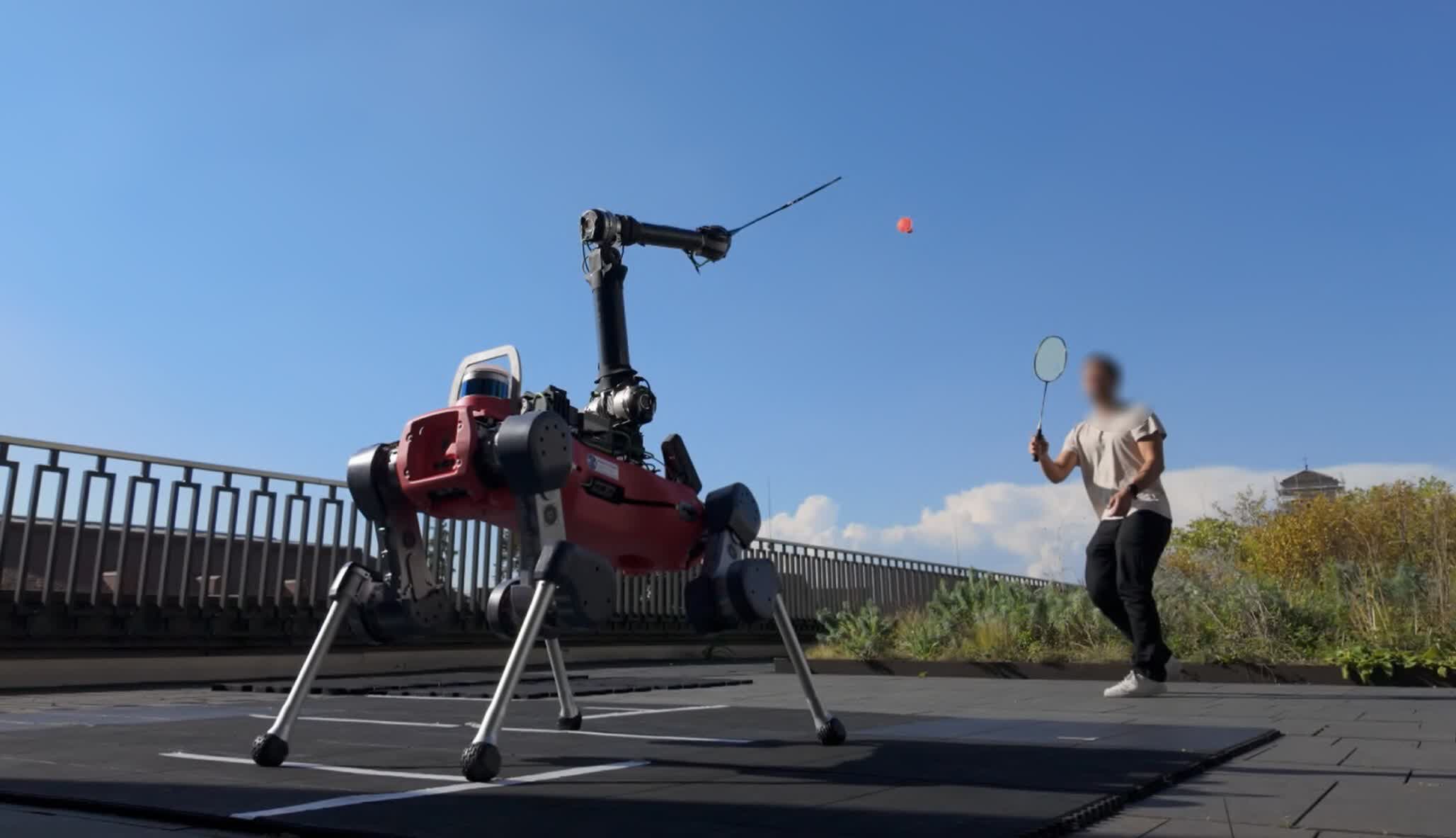 Researchers teach robot badminton using Nvidia RTX Machine Learning