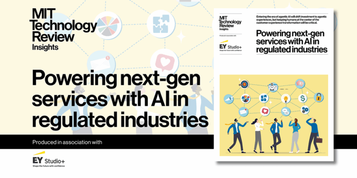 AI is a key component in next-generation services in regulated industries.