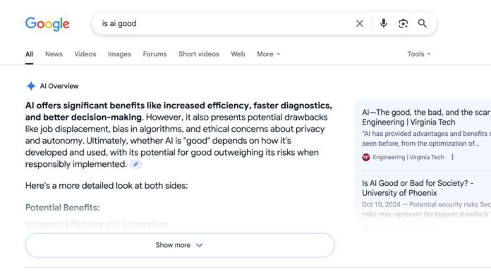 How to disable Google’s AI Overviews when searching the web