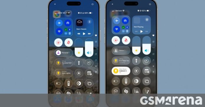 iOS 26 Beta 2 tones down the Liquid Glass Effect