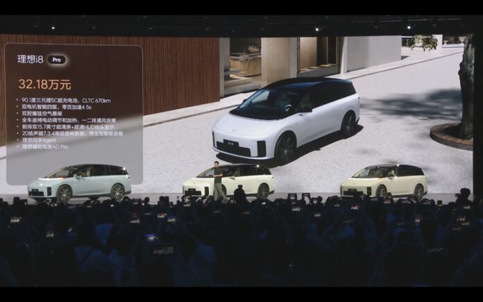 Li Auto lowers prices on first electric SUV one week after its launch