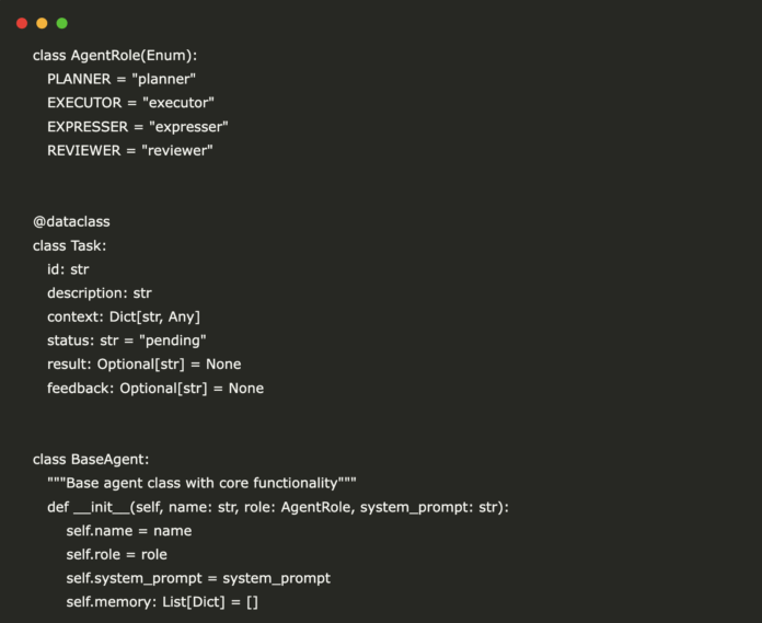 A Coding Guide to Build Intelligent Multi-Agent Systems with the PEER Pattern