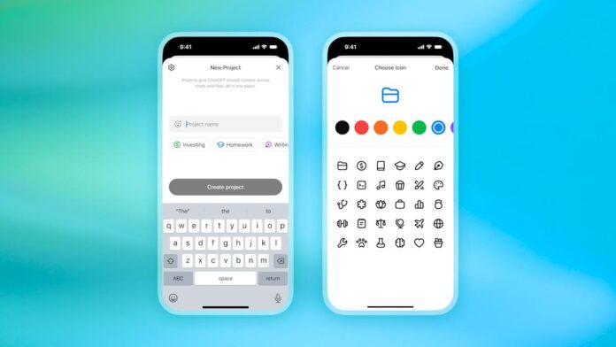 openai-rolls-out-chatgpt-projects-to-free-users.jpg OpenAI rolls out ChatGPT Projects to free users