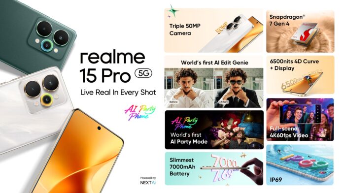 Malaysia Launches the realme 15 Series: The AI Party Phone With Next-Level Imaging And Performance