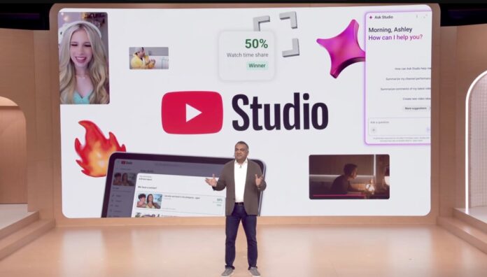 Updates to Studio and YouTube Live, as well as new AI tools and everything else announced during Made on YouTube