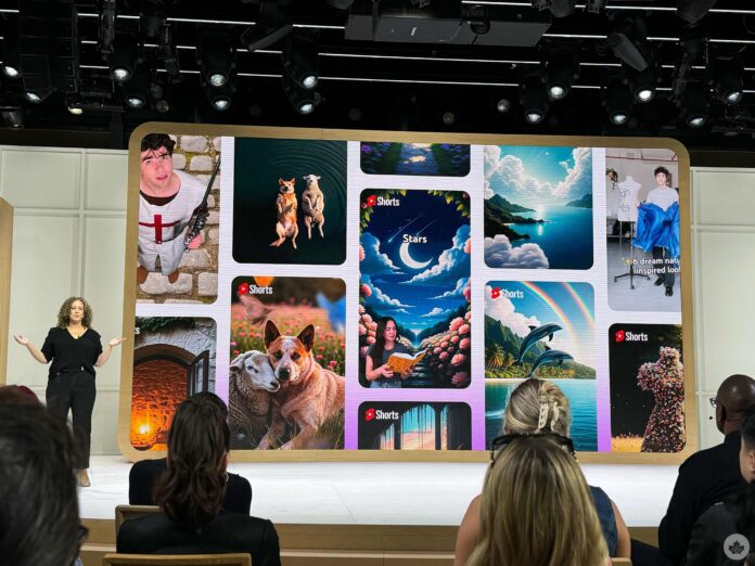 Google running AI-generated advertisement to promote AI search.