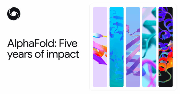 AlphaFold: Five years of impact